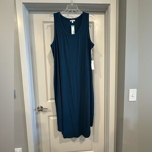 Nine Britton Sleeveless Maxi Dress in Deep Teal